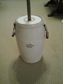 Antique #4 churn