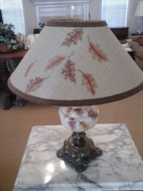 One of a pair electric lamps