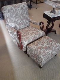 Berk Lock 3 in 1 chair and ottoman