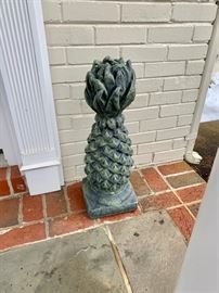 Concrete pineapples - 2 available