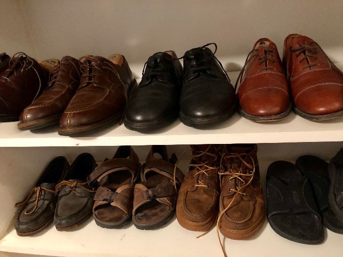 Men's shoes size 10.5, Alden, Churchill, Mephisto brands and more