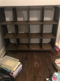 Restoration Hardware Book shelf for any room.  You can use as a book shelf or for accessories to display.  Heavier piece.  $450.00 51"W x 13¼"D x 47½"H