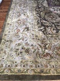 Large Wool Carpet  12 x 18
