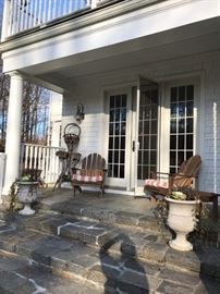 Adirondak Chairs and Firepit Chairs many