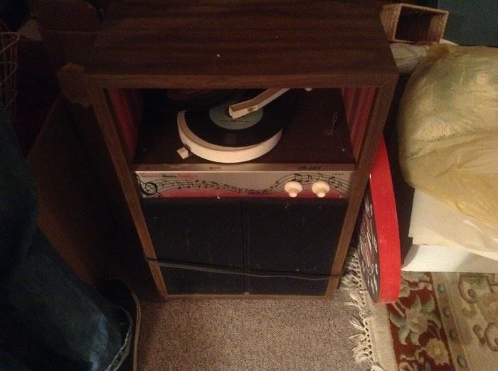 Vintage Record Player Turn Table