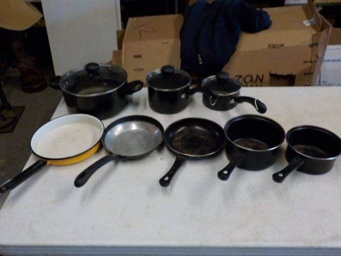 pots and pans 11 pieces