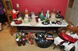 Christmas items, busts, statues, miscellaneous