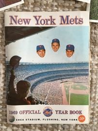 NY Mets 1969 Official yearbook