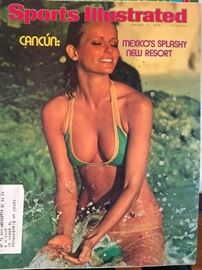 1975 Pre-Swim Suit issue. Cheryl Tiegs and Christie Brinkley.