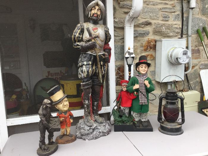 Statues including Tiny Tim https://ctbids.com/#!/description/share/86344