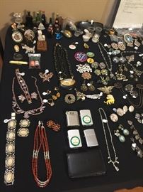 Miniatures and jewelry. Vintage and current!