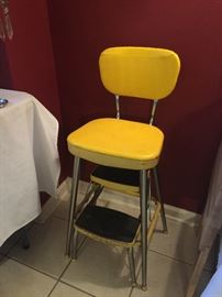 vintage step stool