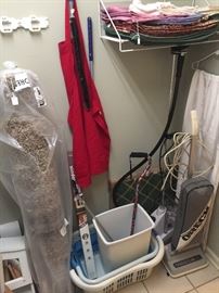 Oreck XL, New rug, linens and laundry essentials.