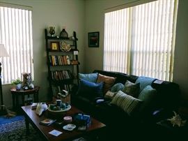 Electric leather reclining sofa