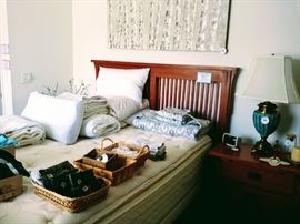 Lamps, night stands, end tables