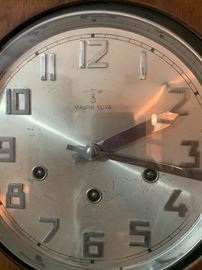 Antique Mauthe Extra German Iron Eagle Clock