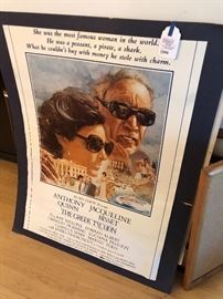 The Greek Tycoon Movie Poster Original   