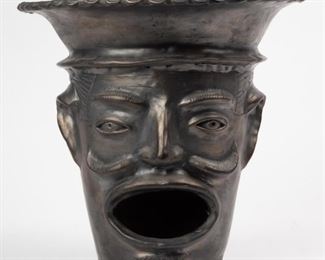 Lot 23: Oaxacan Black Pottery Stove