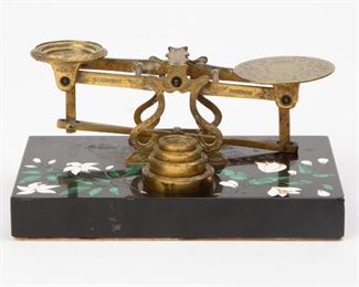 Lot 70: Antique Sampson Mordan & Co. London Postal Scale