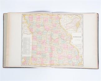 Lot 116: 1902 Standard Atlas of Worth County, Missouri