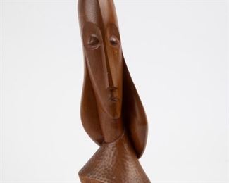 Lot 120: Cecil Carstenson Wood Carving