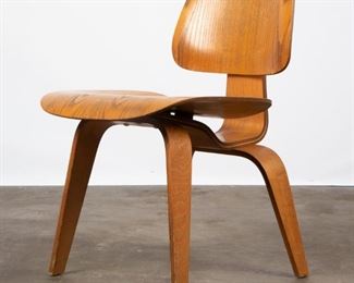 Lot 138: Eames DCW Molded Plywood Chair