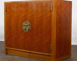 Lot 145: Edward Wormley for Dunbar Walnut Cabinet