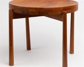 Lot 161: Jens Quistgaard Teak Tray Table