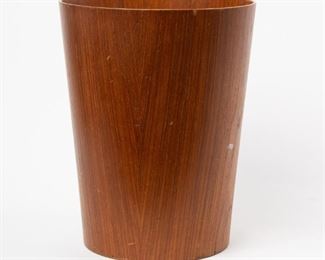 Lot 165: Martin Åberg IDG Teak Paper Waste Basket