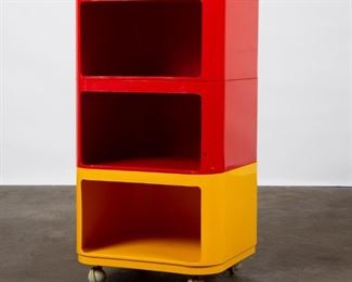 Lot 193: Anna Castelli for Kartell Modular Rolling Table
