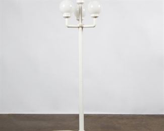 Lot 194: Euro Rustic Plastic Four-Globe Lamp