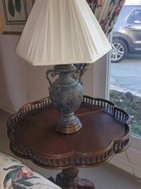 Antique Lamp stand/ side table 