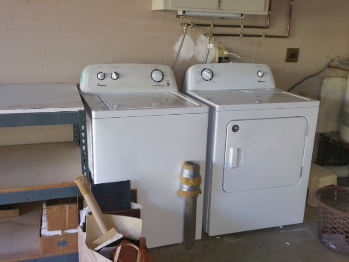 Washer and Dryer - good, clean newer