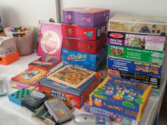 Childrens toys and games 