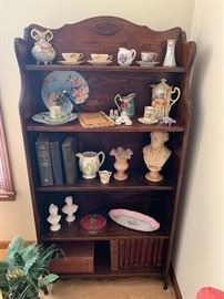 Great Antique Solid Wood Shelf. Occupied Japan 