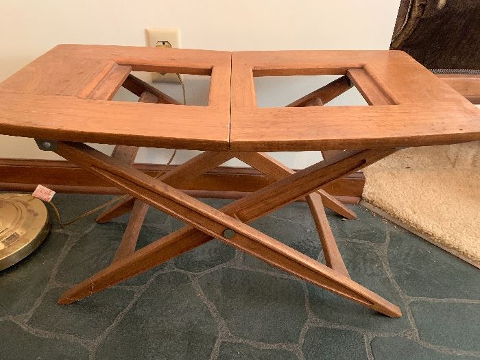 Very cool mid century folding table