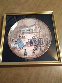 "the Storyteller" P Buckley Moss plate      https://ctbids.com/#!/description/share/98059