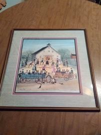 "barn dance at the white farm" P Buckley Moss print          https://ctbids.com/#!/description/share/98061