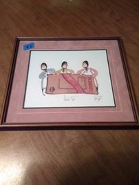 framed Pioneer Trio P Buckley Moss print signed https://ctbids.com/#!/description/share/98064