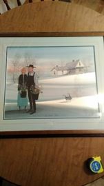 Our American Gothic, P Buckley Moss print https://ctbids.com/#!/description/share/98095