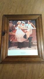 after the prom, Norman Rockwell print https://ctbids.com/#!/description/share/98104