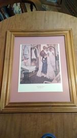 the prom dress, Norman Rockwell print https://ctbids.com/#!/description/share/98109