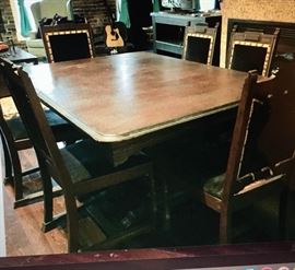 Antique Walnut Dining Table