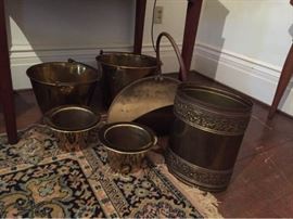 Brass Buckets