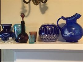 Decorative Colored Glassware