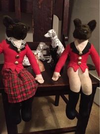 Fox Hunting Dolls