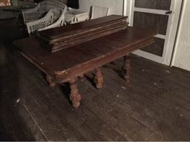 Lg Antique Dining Table