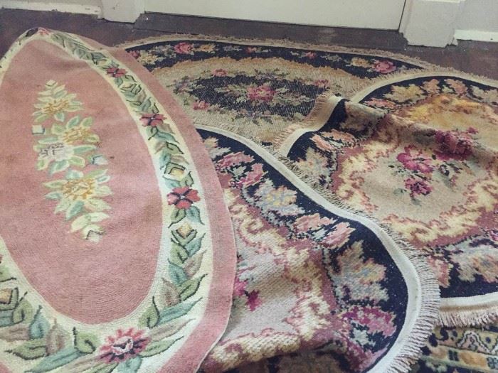 Small Vtg Area Rugs