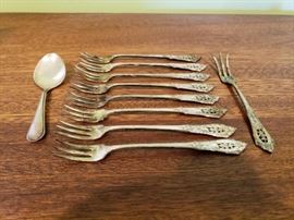 Sterling Oyster Forks 179g