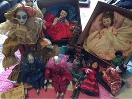 Vtg Dolls